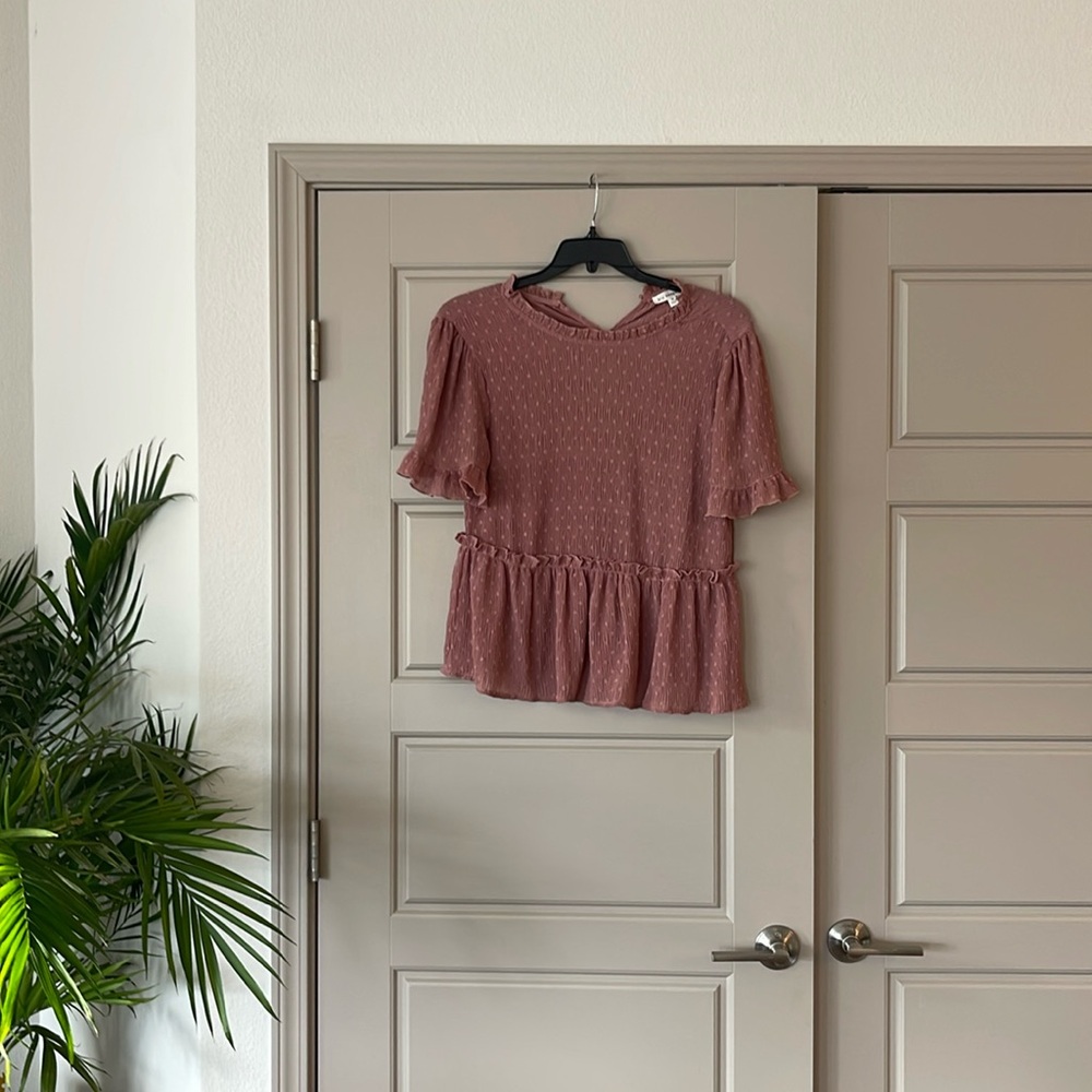 BLU Pepper Ruffled Shirt